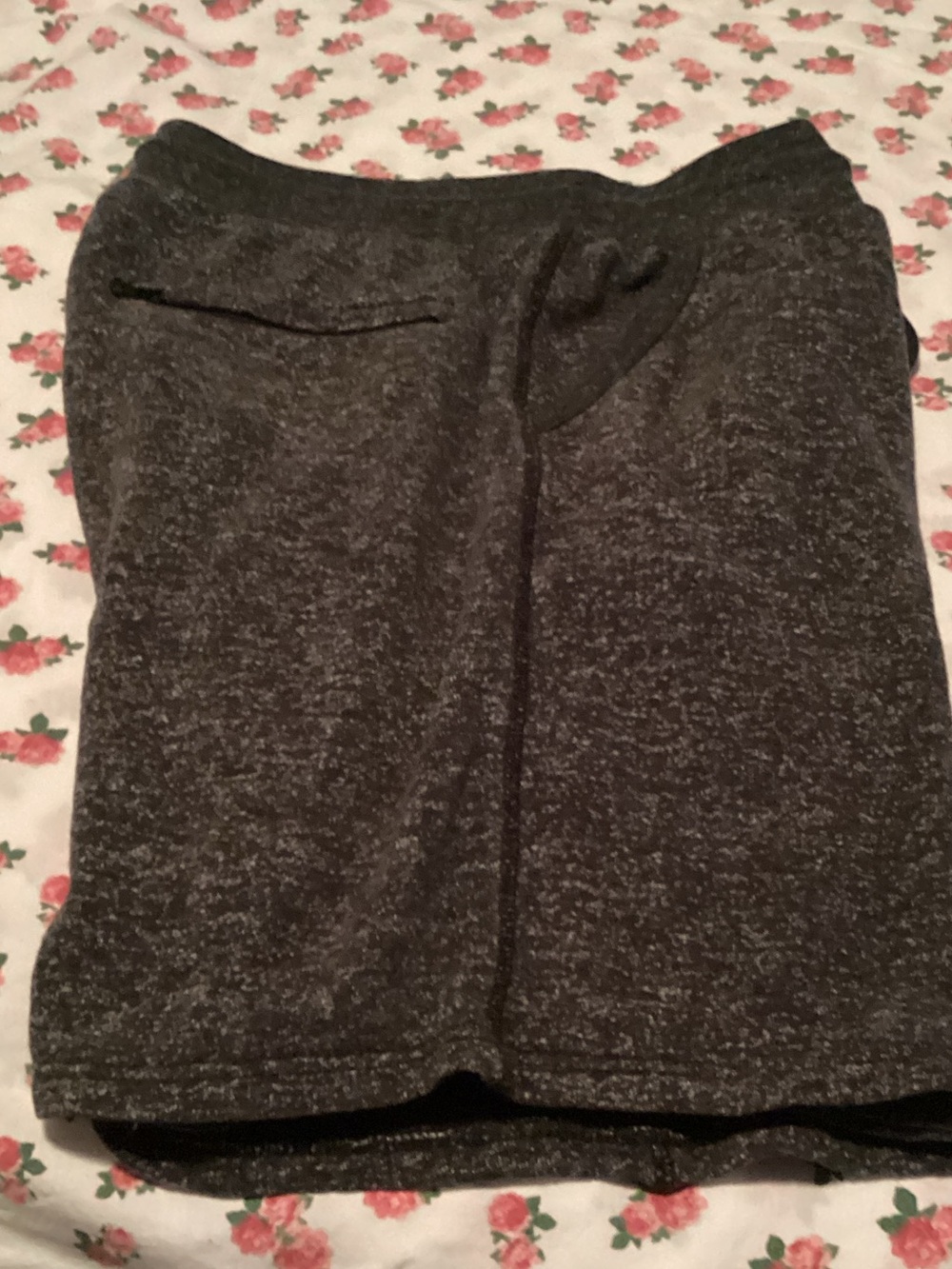 Tentree men’s Shorts in Dark Heather Gray with Drawstring